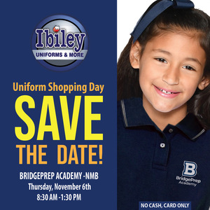 SAVE THE DATE UNIFORM SALE ON CAMPUS